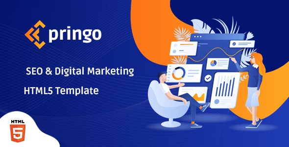 Pringo - Digital Marketing Bootstrap 5 Template