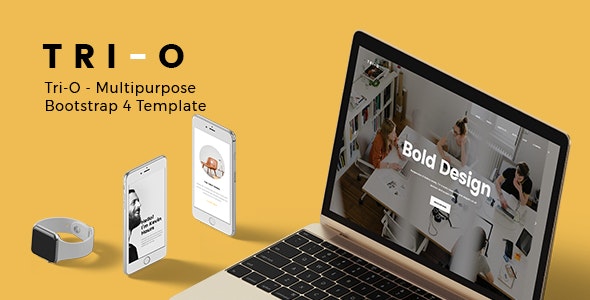 Tri-O - Bootstrap 4 Multipurpose Creative HTML Template