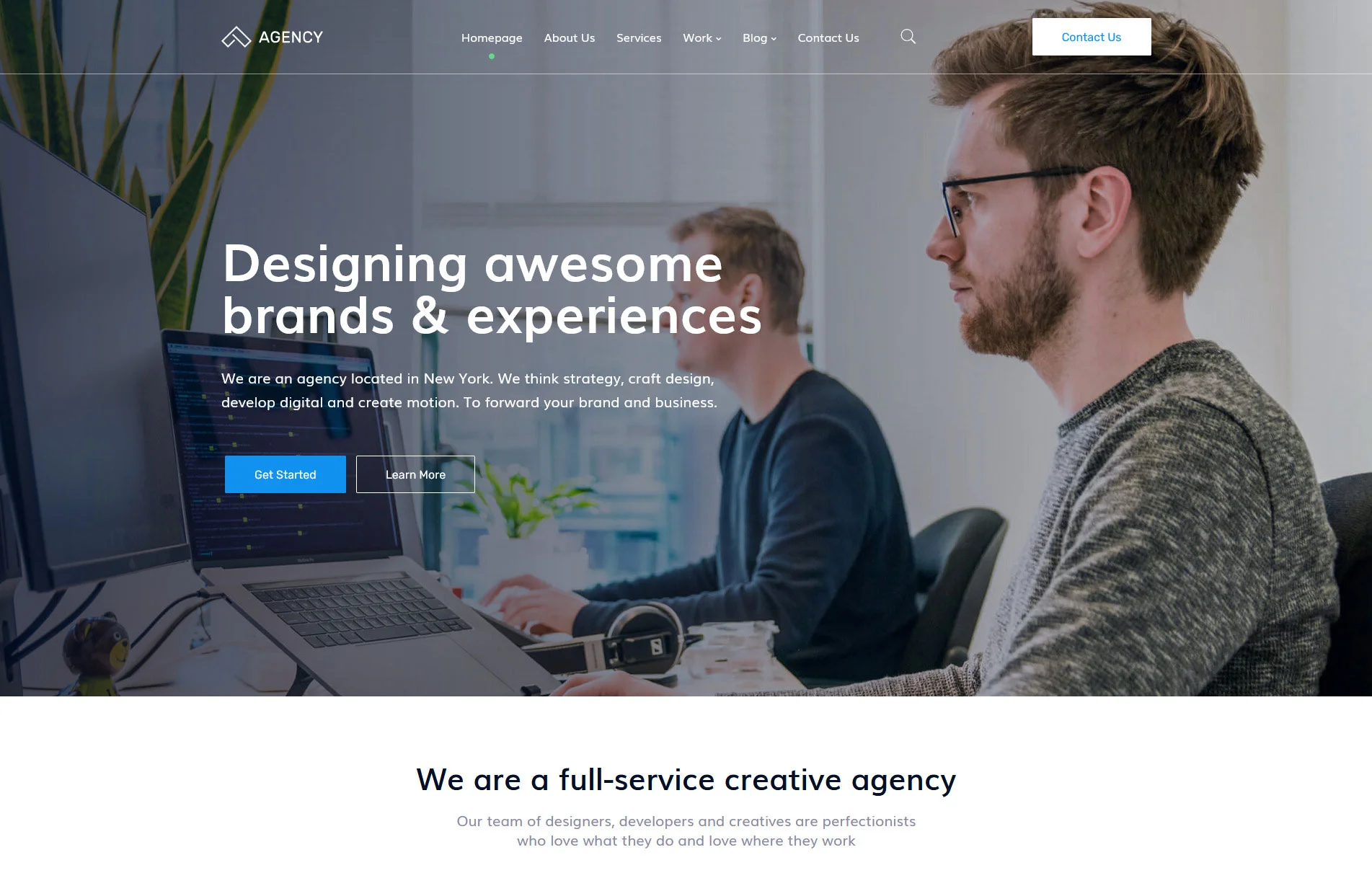 Agench - Corporate Bootstrap 5 Template