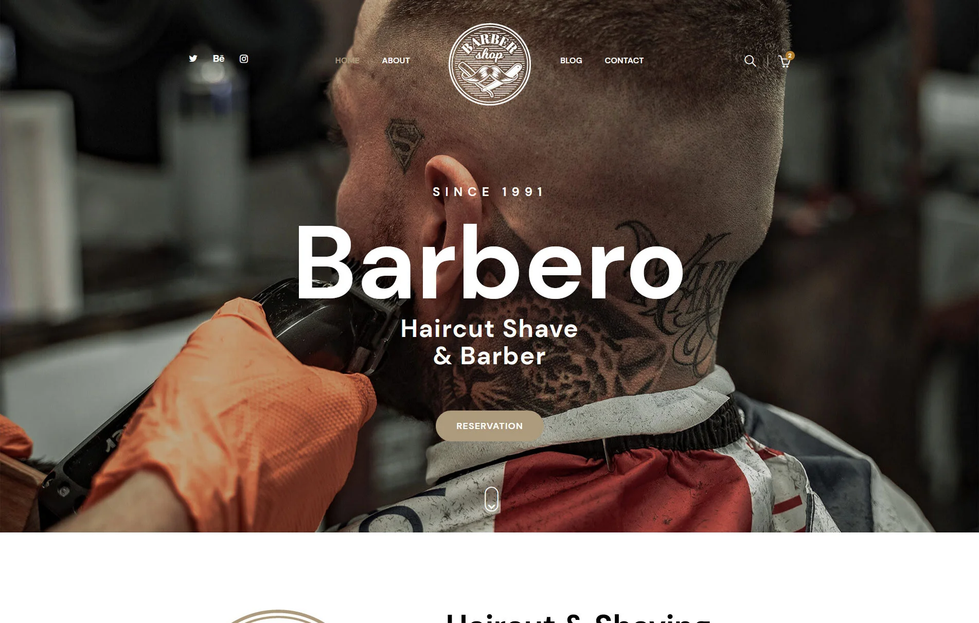 Barbero - Bootstrap 5 HTML Template